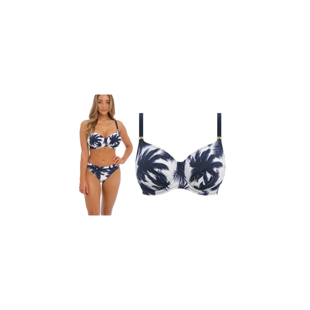 Fantasie Carmelita Avenue french navy full cup biustonosz soft do stroju kąpielowego