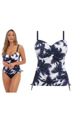 Fantasie Carmelita Avenue french navy tankini koszulka kąpielowa