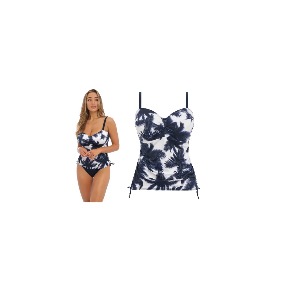 Fantasie Carmelita Avenue french navy tankini koszulka kąpielowa