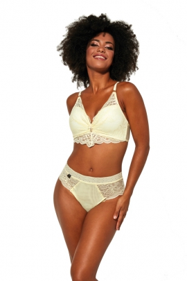 KrisLine  Sunshine banana brassiere smart biustonosz push-up