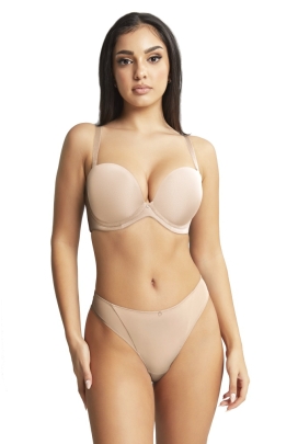 Cleo by Panache Faith latte strapless biustonosz typu bardotka