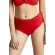 Panache Anya Riva fiery red figi wysokie marszczone do stroju kąpielowego