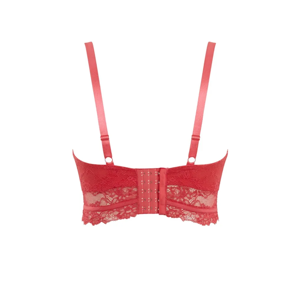 Cleo by Panache Selena paradise pink longline biustonosz soft