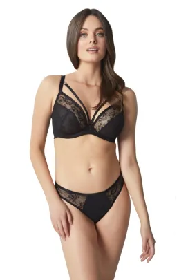 Panache Yasmin black biustonosz soft plunge