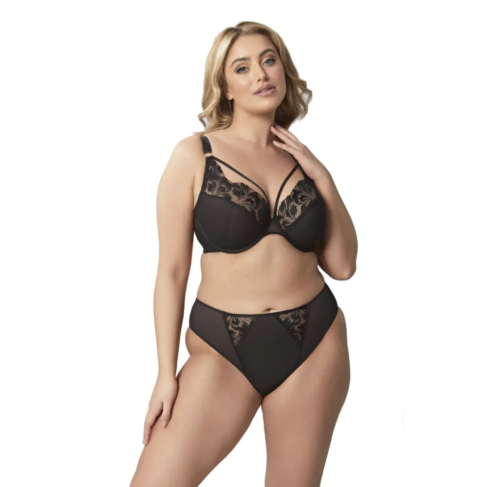 Sculptresse by Panache Jaida black figi wysokie
