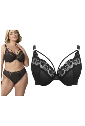 Sculptresse by Panache Jaida black biustonosz soft plunge