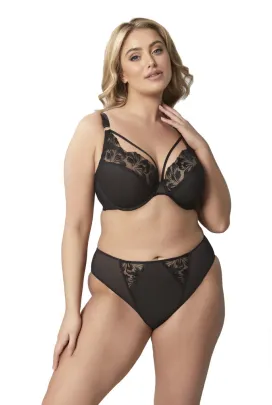 Sculptresse by Panache Jaida black biustonosz soft plunge