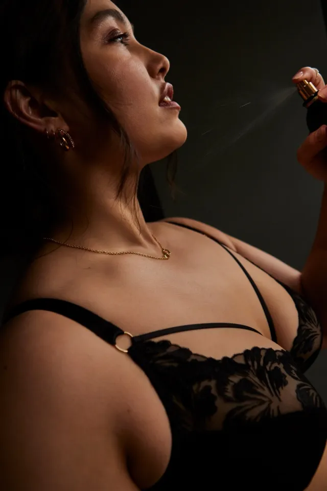 Sculptresse by Panache Jaida black biustonosz soft plunge