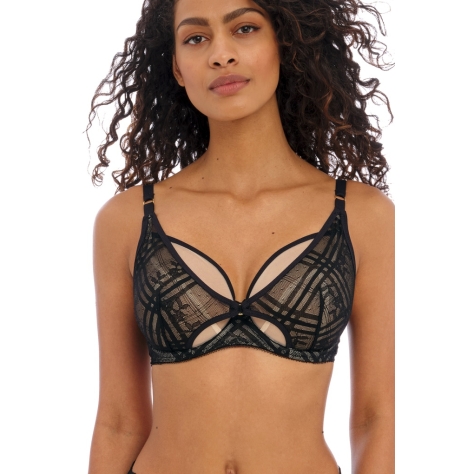 Freya Fatale noir high apex biustonosz soft