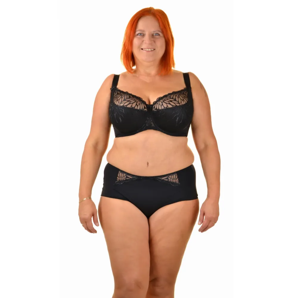 Dalia Sara czerń K24 biustonosz semi-soft