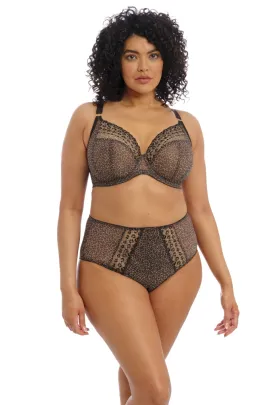 Elomi Matilda leopard biustonosz soft plunge