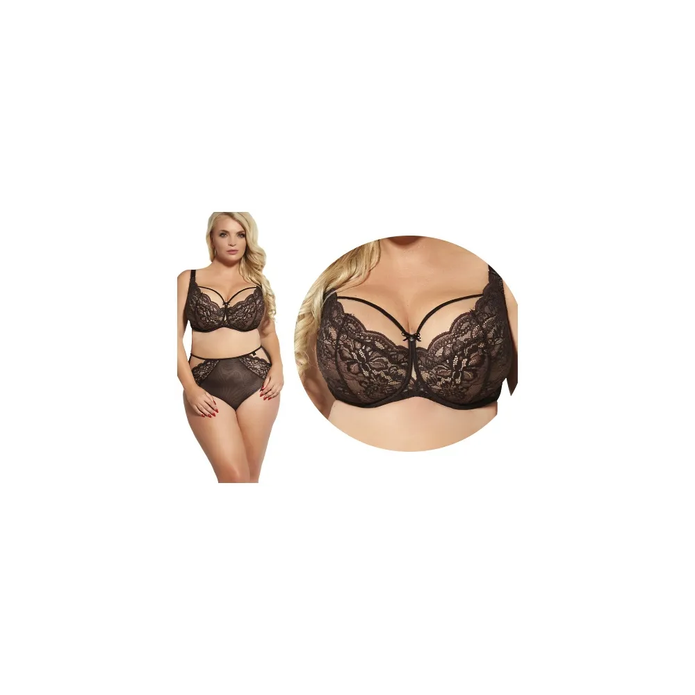 Kris Line Chocolate biustonosz soft lace