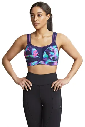 Panache Sport cyber swirl biustonosz sportowy z fiszbinami