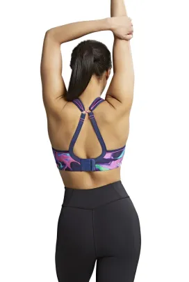 Panache Sport cyber swirl biustonosz sportowy z fiszbinami