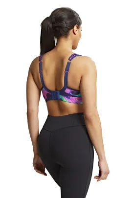 Panache Sport cyber swirl biustonosz sportowy z fiszbinami