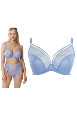 Cleo by Panache Valentina luxe denim blue biustonosz soft