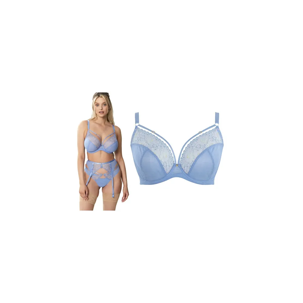 Cleo by Panache Valentina luxe denim blue biustonosz soft