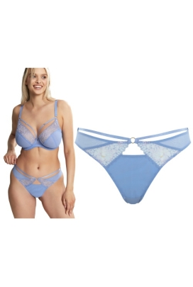 Cleo by Panache Valentina luxe denim blue figi brazyliany