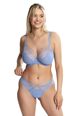 Cleo by Panache Valentina luxe denim blue figi brazyliany