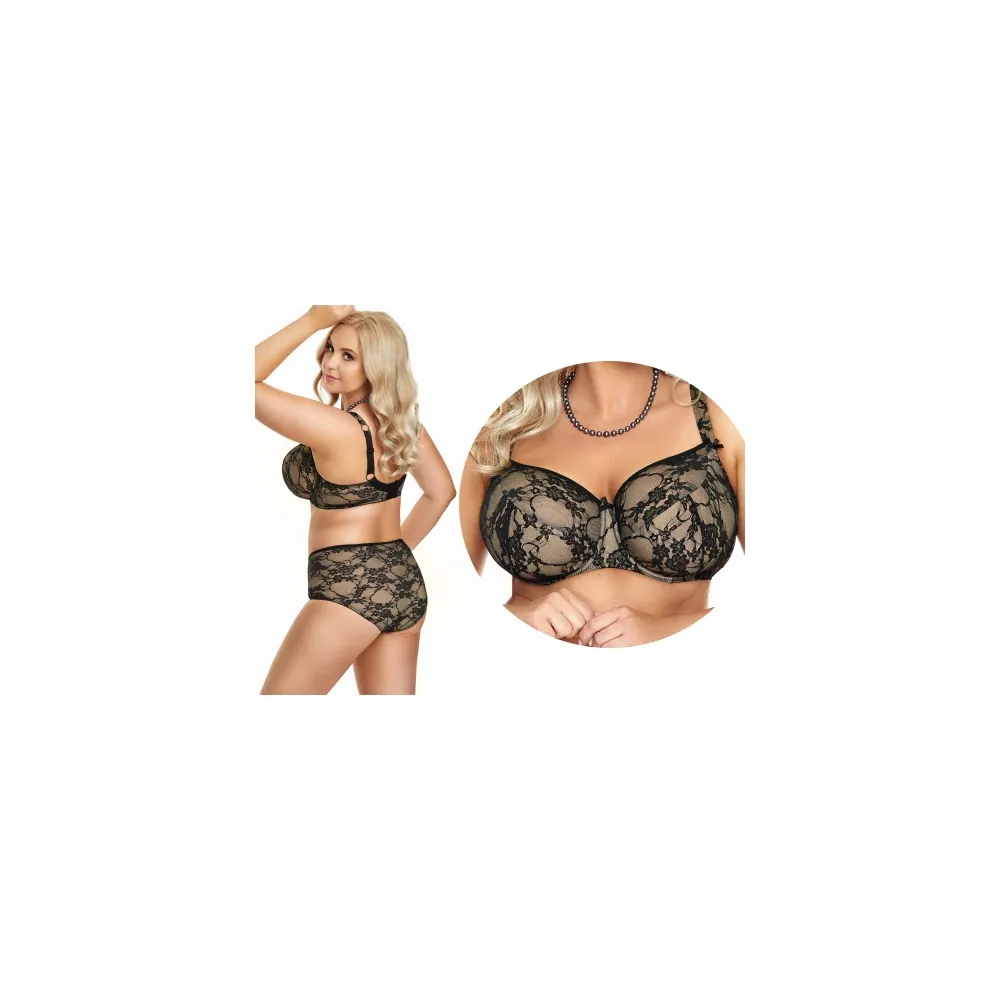 Nessa Hera nova czarny biustonosz semi- soft