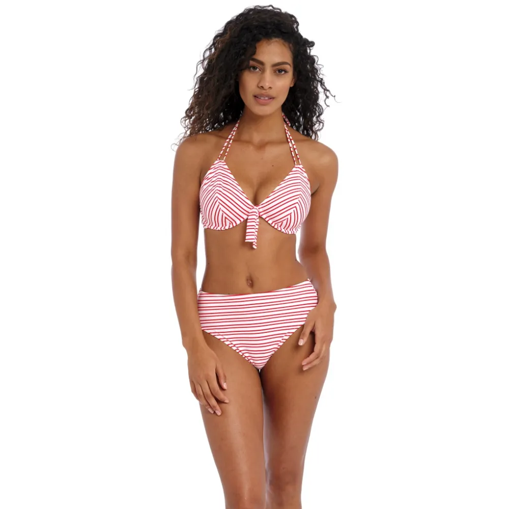 Freya New shores chilli halter wiązany na szyję biustonosz do stroju kąpielowego