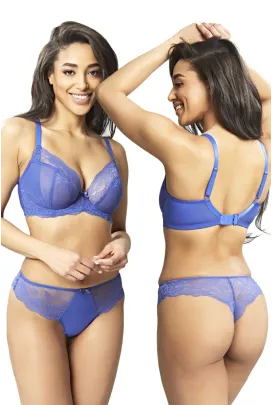 Panache Ana blue jewel biustonosz soft plunge