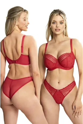 Cleo by Panache Blossom raspberry biustonosz soft