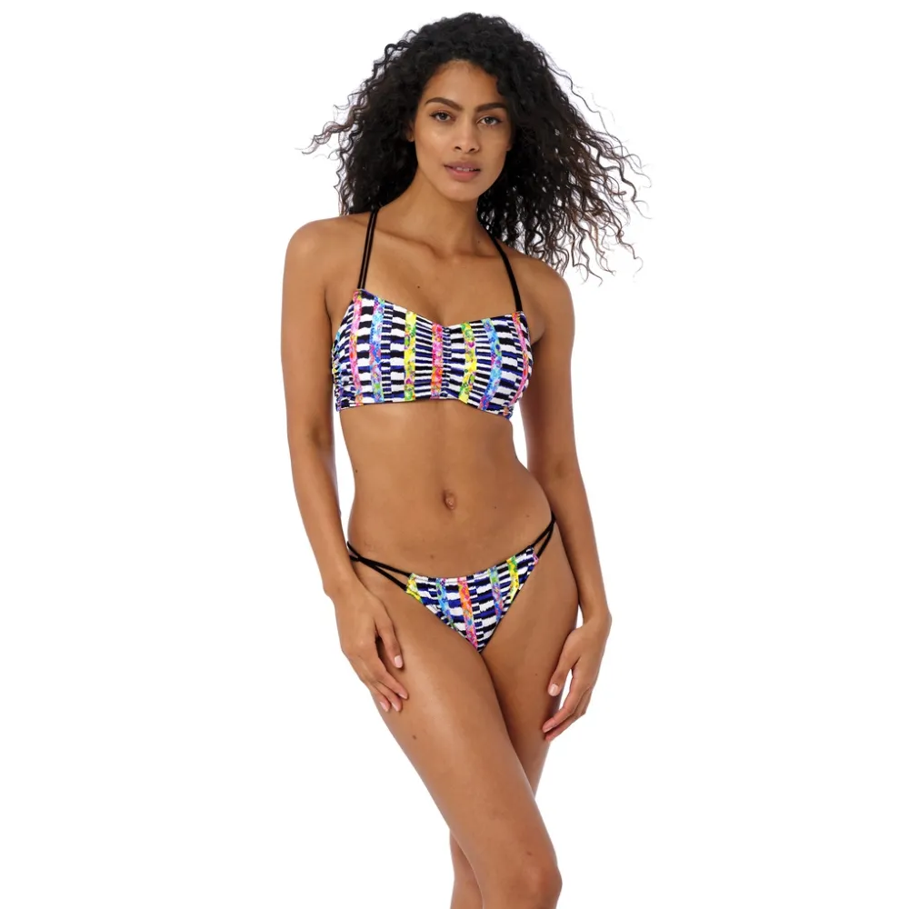 Freya Electro Rave multi bralette biustonosz do stroju kąpielowego
