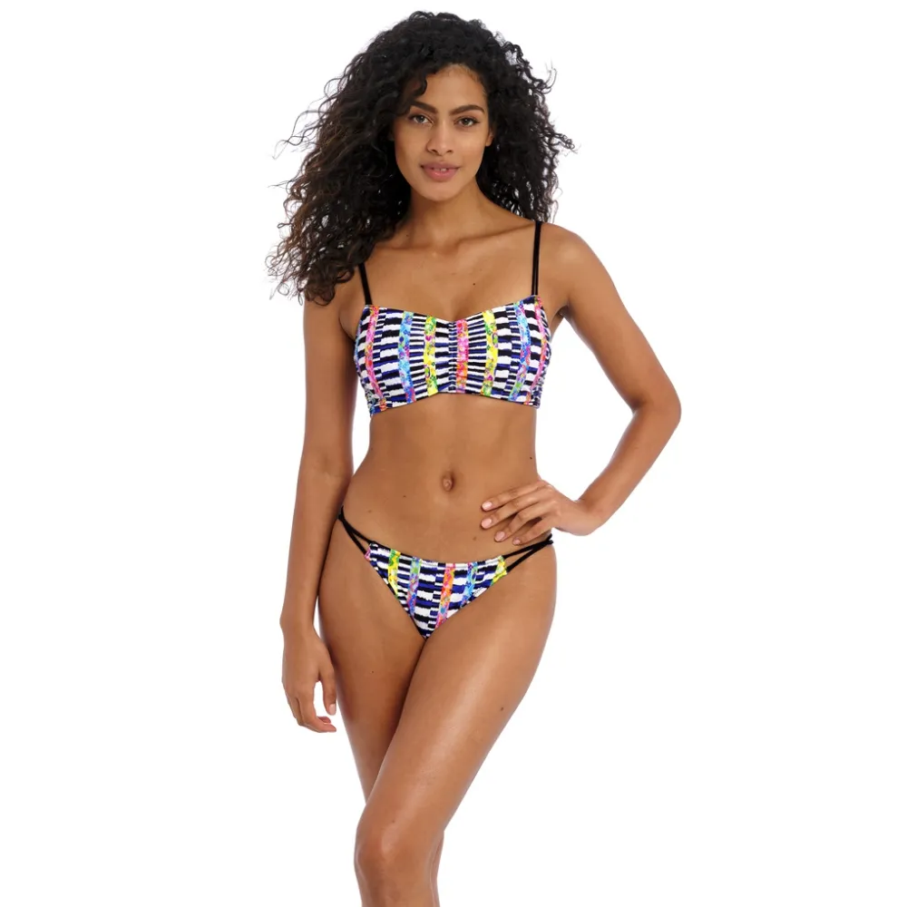Freya Electro Rave multi bralette biustonosz do stroju kąpielowego