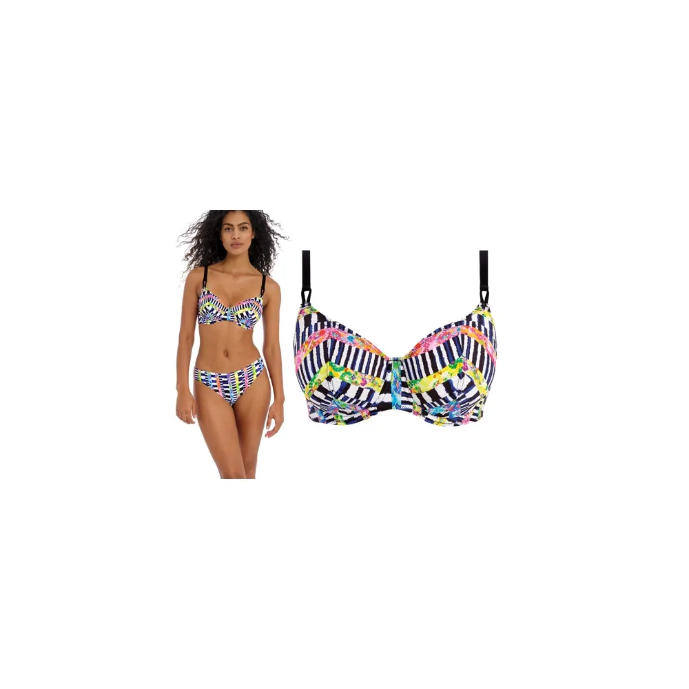 Freya Electro Rave multi plunge biustonosz soft do stroju kąpielowego