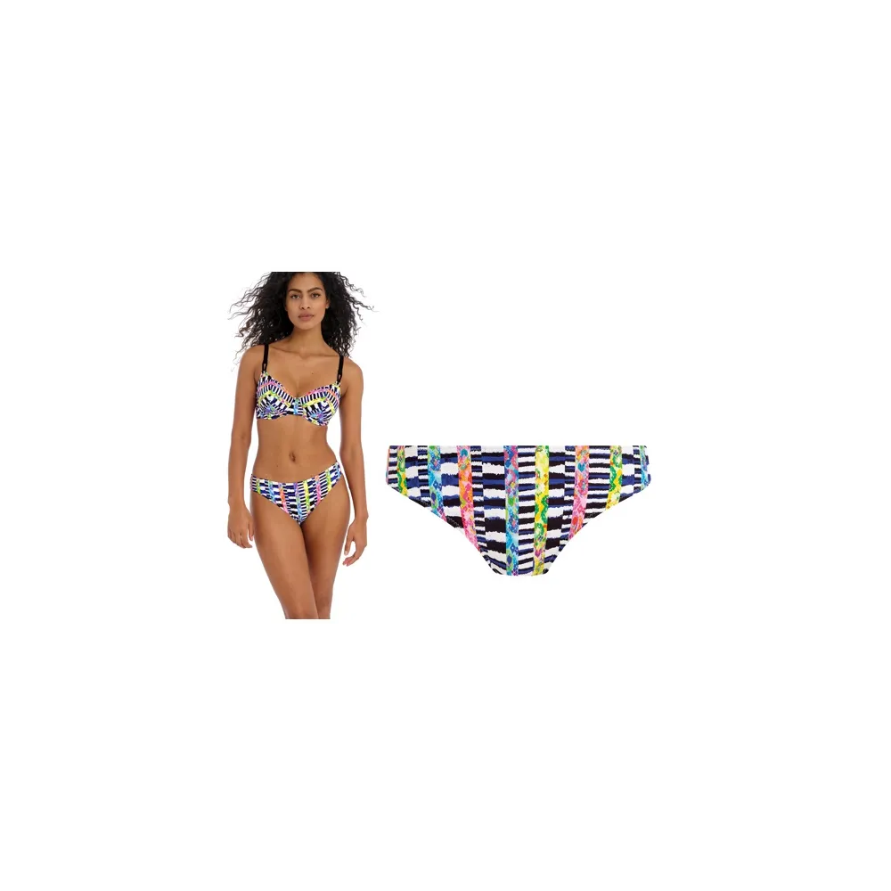 Freya Electro Rave multi figi klasyczne bikini do stroju kąpielowego