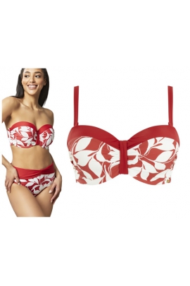 Panache Oasis botanical bandeau biustonosz do stroju kąpielowego