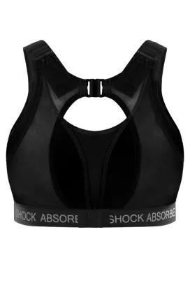 Champion Shock Absorber Run black padded biustonosz sportowy