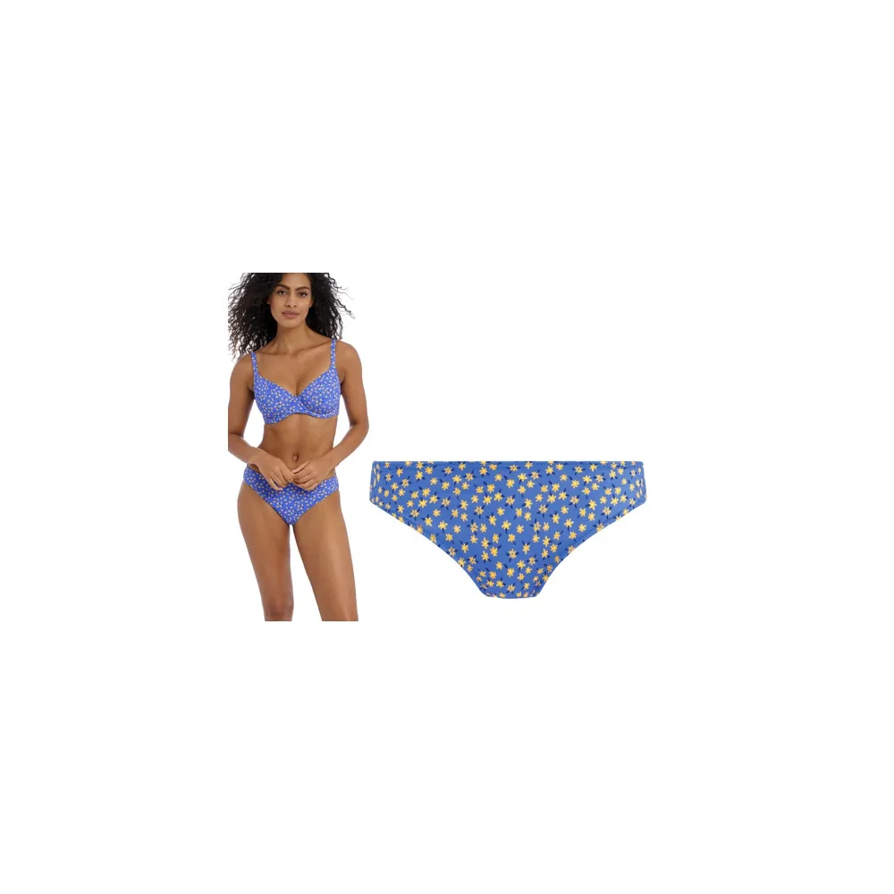 Freya Garden Disco bluebell figi bikini do stroju kąpielowego