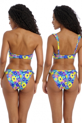 Freya Garden Disco multi bandeau biustonosz do stroju kąpielowego