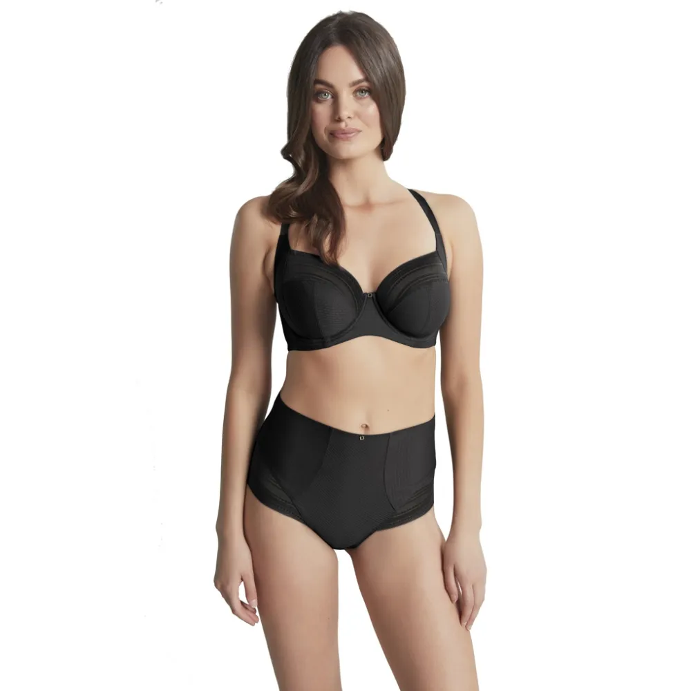 Panache Serene noir biustonosz full cup figi wysokie