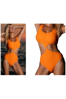 Aquarilla Pia 429 orange monokini strój kąpielowy jednoczęściowy