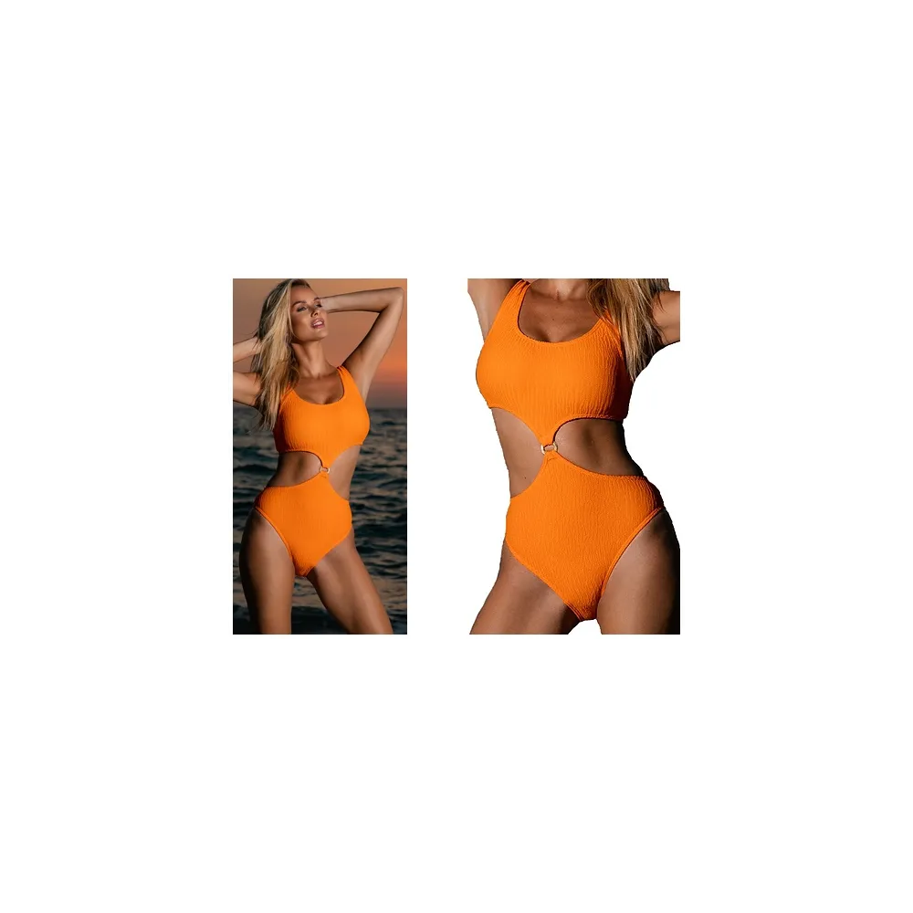 Aquarilla Pia 429 orange monokini strój kąpielowy jednoczęściowy