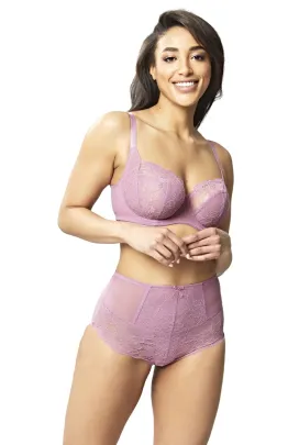 Panache Imogen mauve pink balconnet biustonosz soft