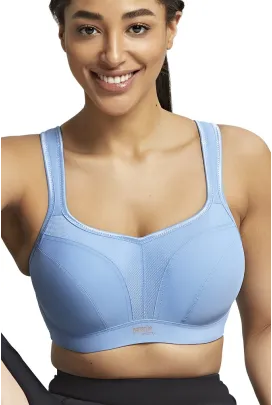 Panache Sport sky blue biustonosz sportowy z fiszbinami