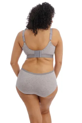 Elomi Downtime grey marl biustonosz bralette bez fiszbin