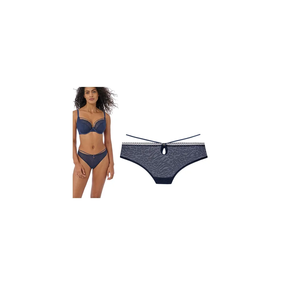 Freya Catwalk granatowe  stringi