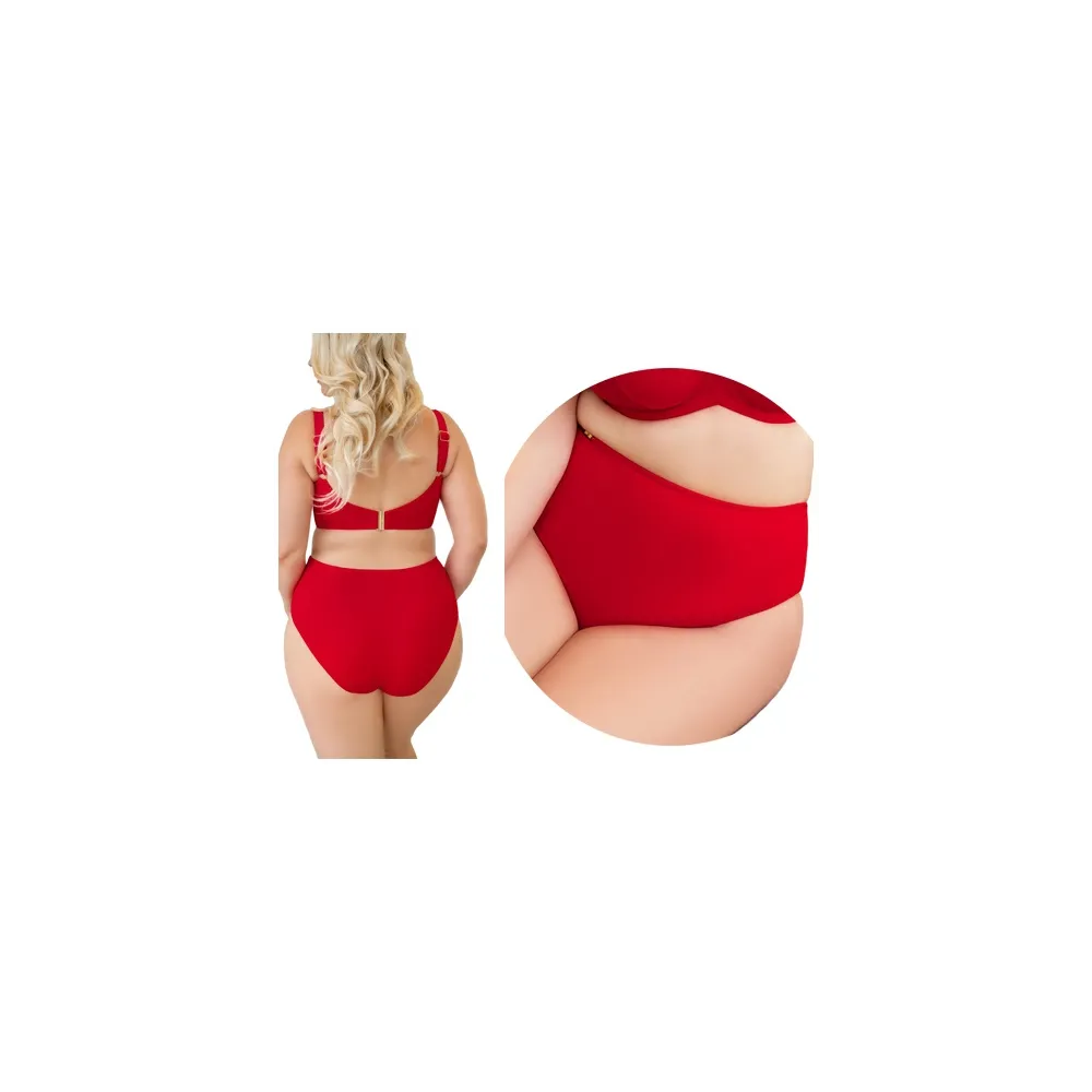 KrisLine Madera red figi wysokie do stroju kąpielowego