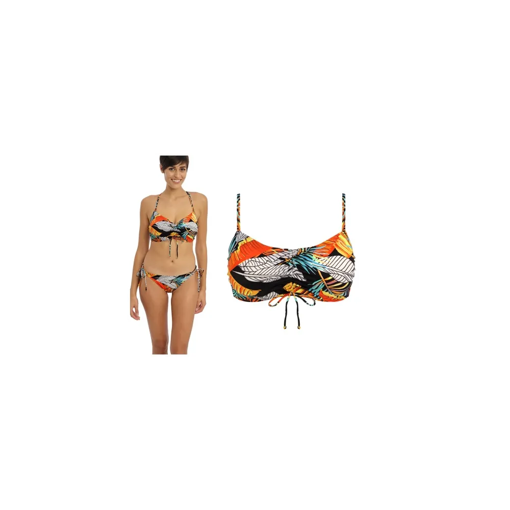 Freya Samba Nights multi bralette biustonosz soft do stroju kąpielowego
