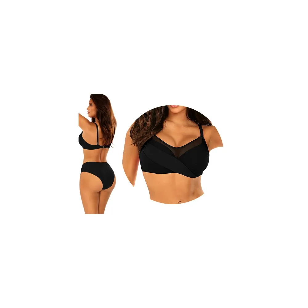 Self 940FA19 19 czarny bikini komplet strój kąpielowy 2cz