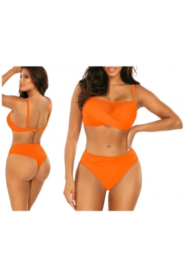 Self 1002N2 26C pomarańcz bikini komplet strój kąpielowy 2cz