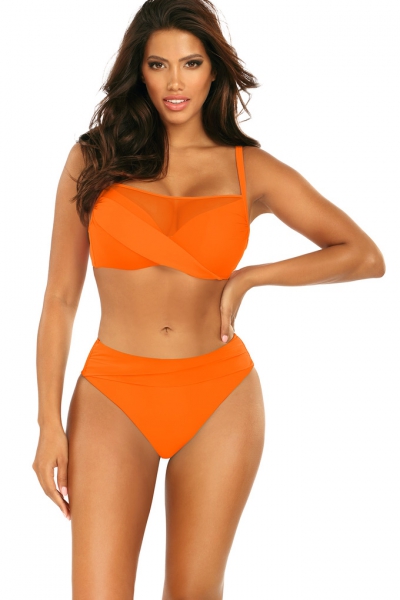 Self 1002N2 26C pomarańcz bikini komplet strój kąpielowy 2cz