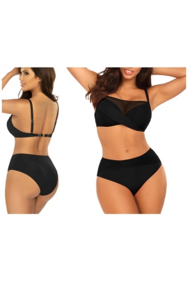 Self 1002N3 19 czarny bikini komplet strój kąpielowy 2cz