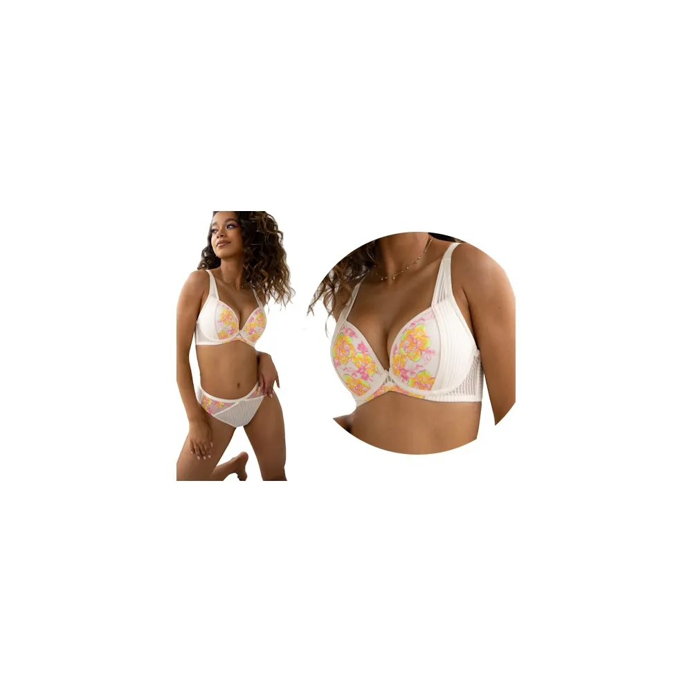 KrisLine Cocofleur cream brassieresmart biustonosz push-up