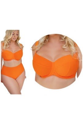 KrisLine Madera orange soft fullcup biustonosz do stroju kąpielowego